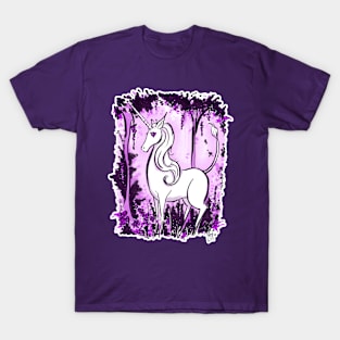 Purple Unicorn T-Shirt